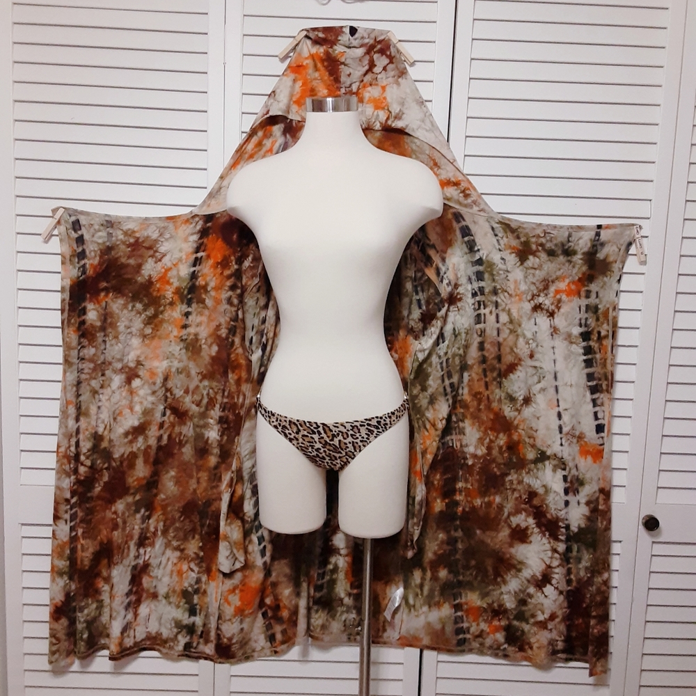 Beach Wrap Hoodie with Cell Phone & Key Pockets by Coin 1804 - Picture 11 of 16